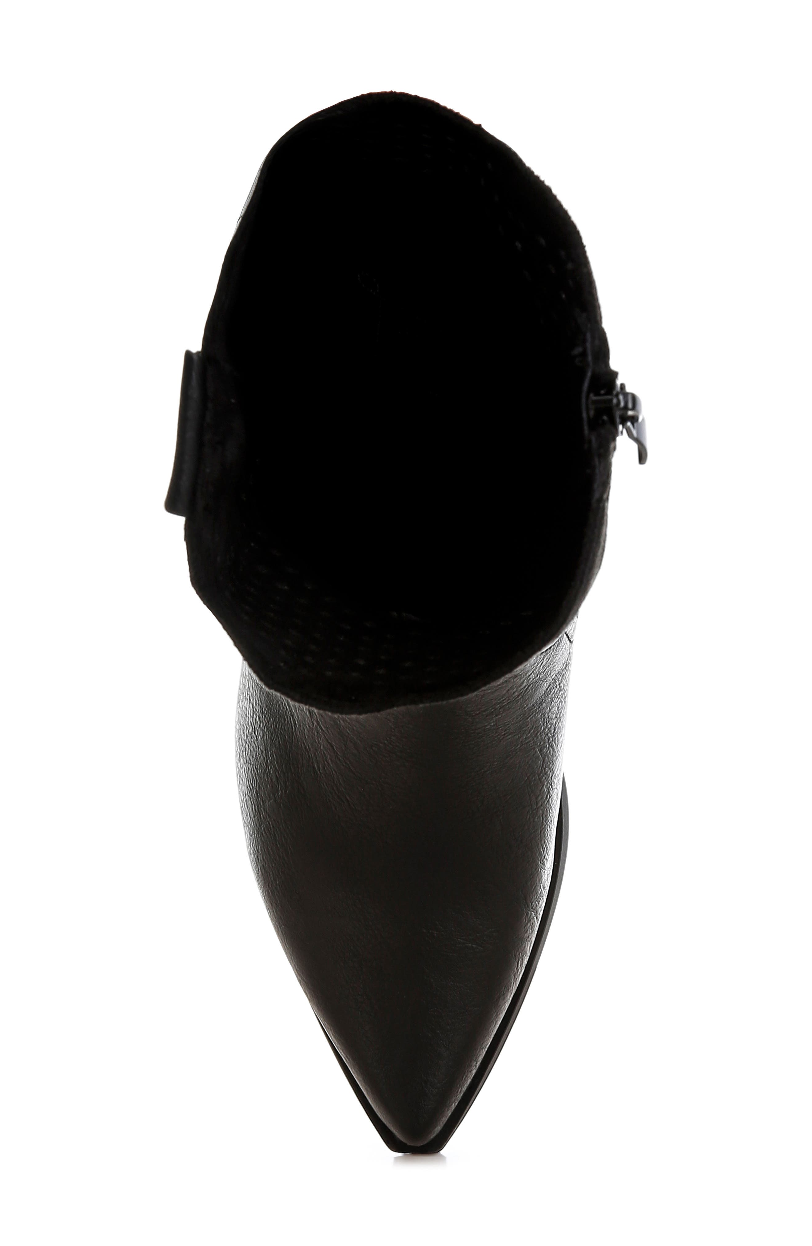 LONDON RAG Lomela Perforated Block Heel Boot, Alternate, color, 