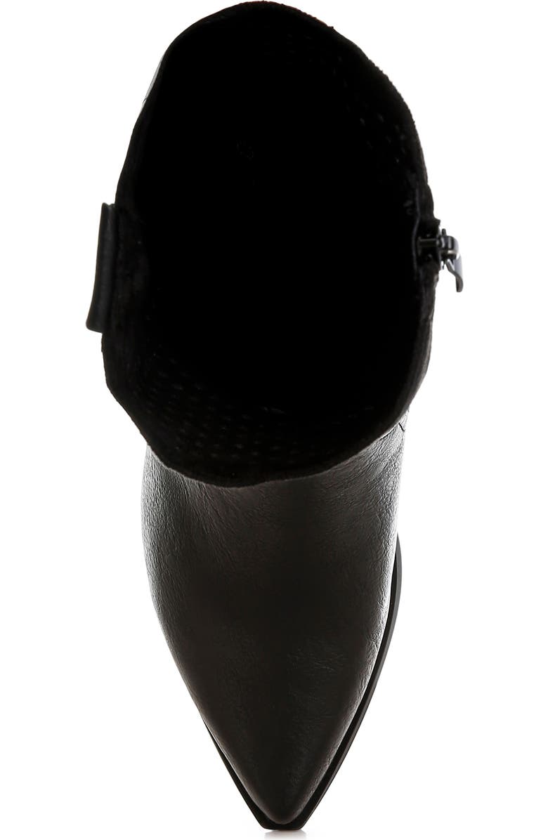 LONDON RAG Lomela Perforated Block Heel Boot, Alternate, color,