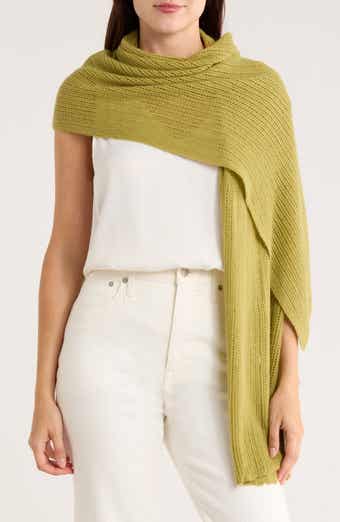 Portolano Open Knit Wrap Scarf