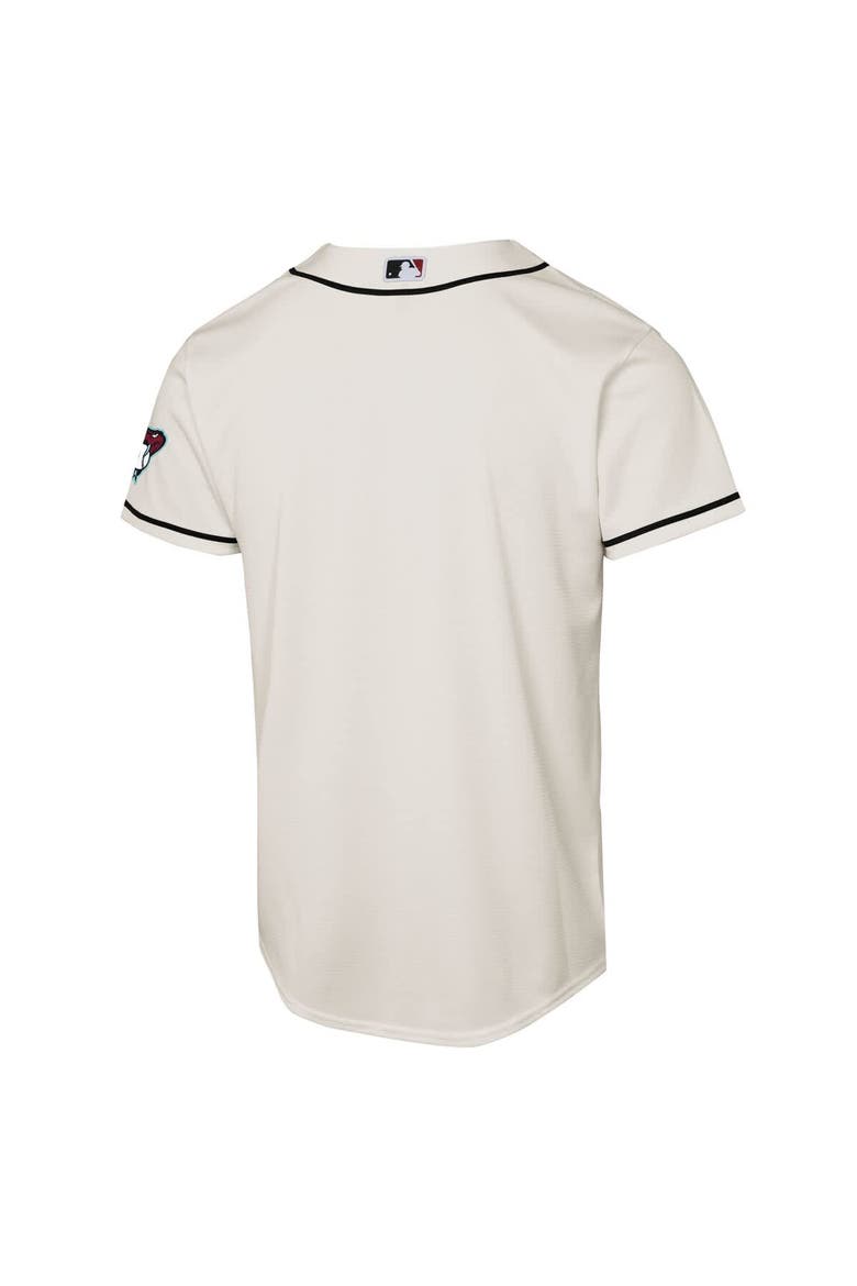 Youth Nike  Cream Arizona Diamondbacks Home Stadium Jersey, Alternate, color, Cream