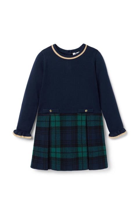 The Tartan Sweater Dress (Little Kid & Big Kid)