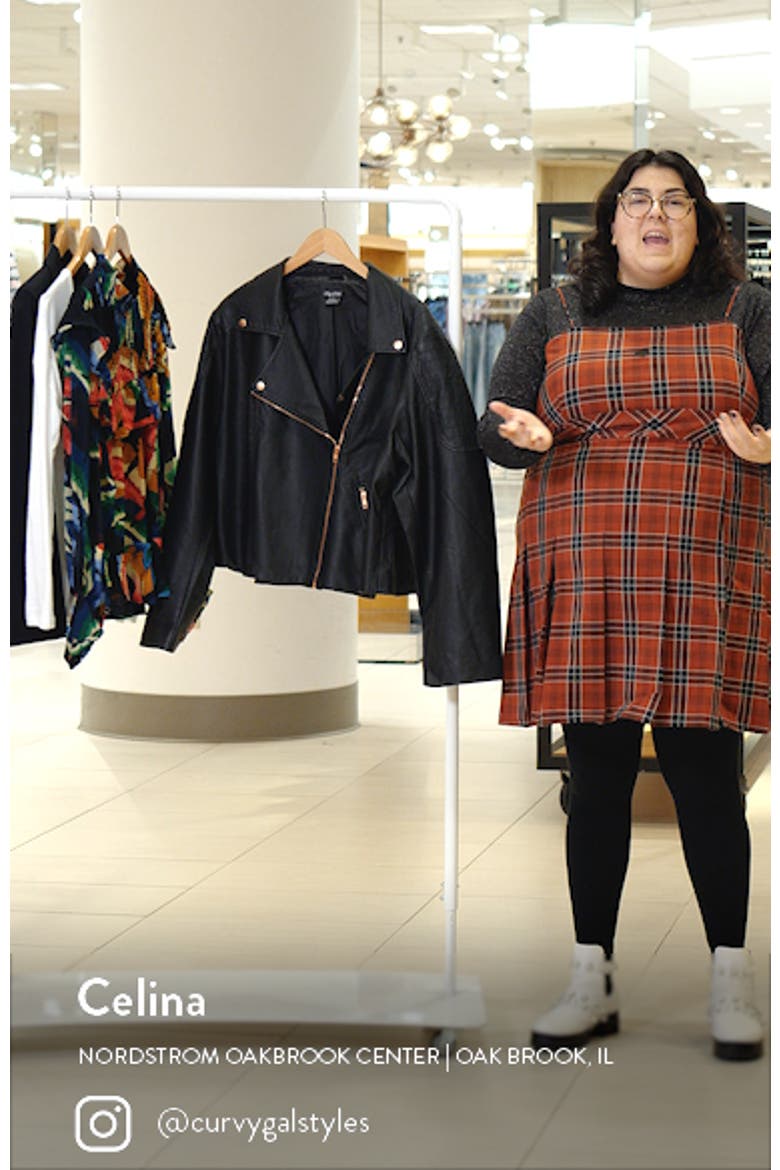 Faux Leather Biker Jacket video