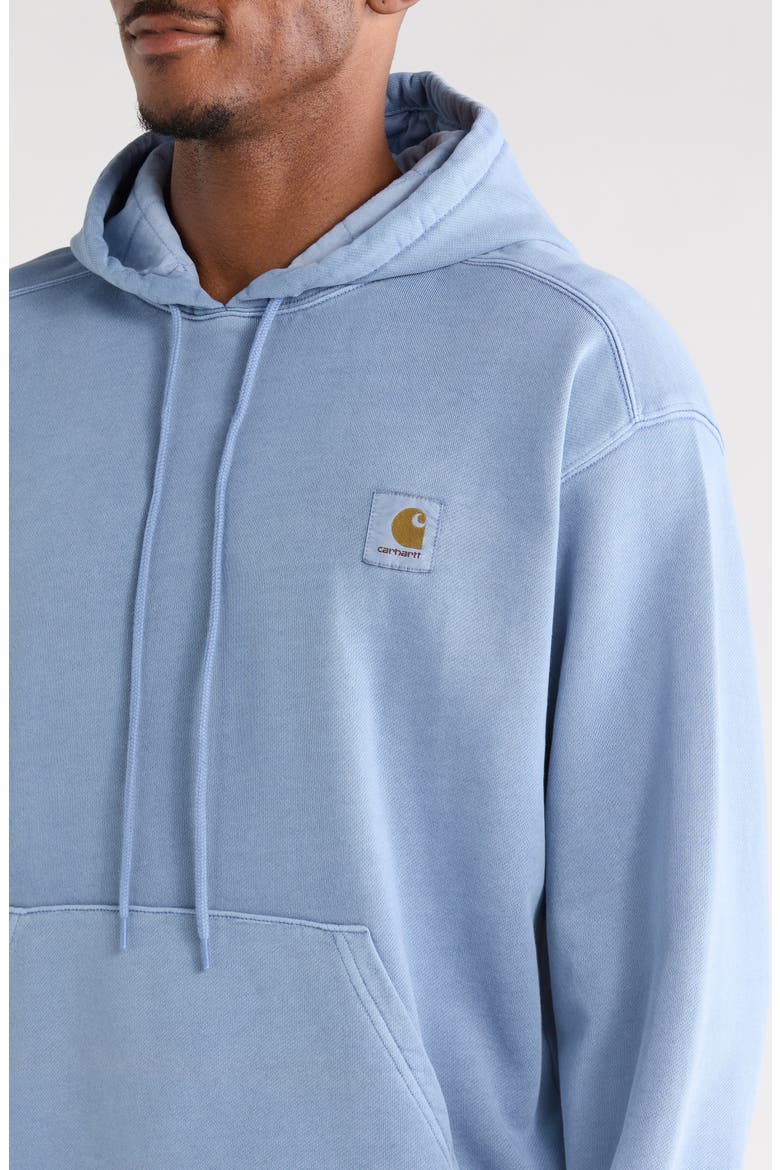 Nelson Hoodie, Alternate, color, GENTLE BLUE GARMENT DYED