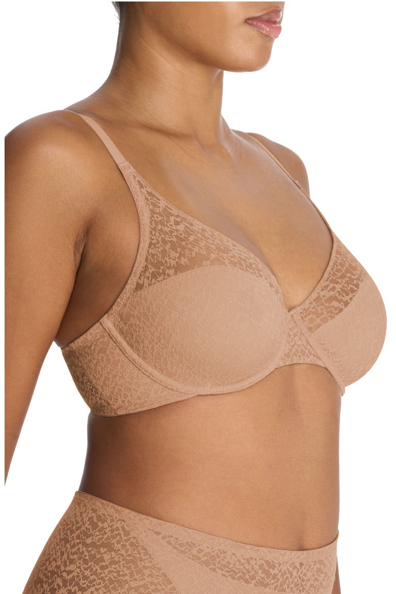 Pretty Smooth Underwire Seamless Bra, Alternate, color, BUFF