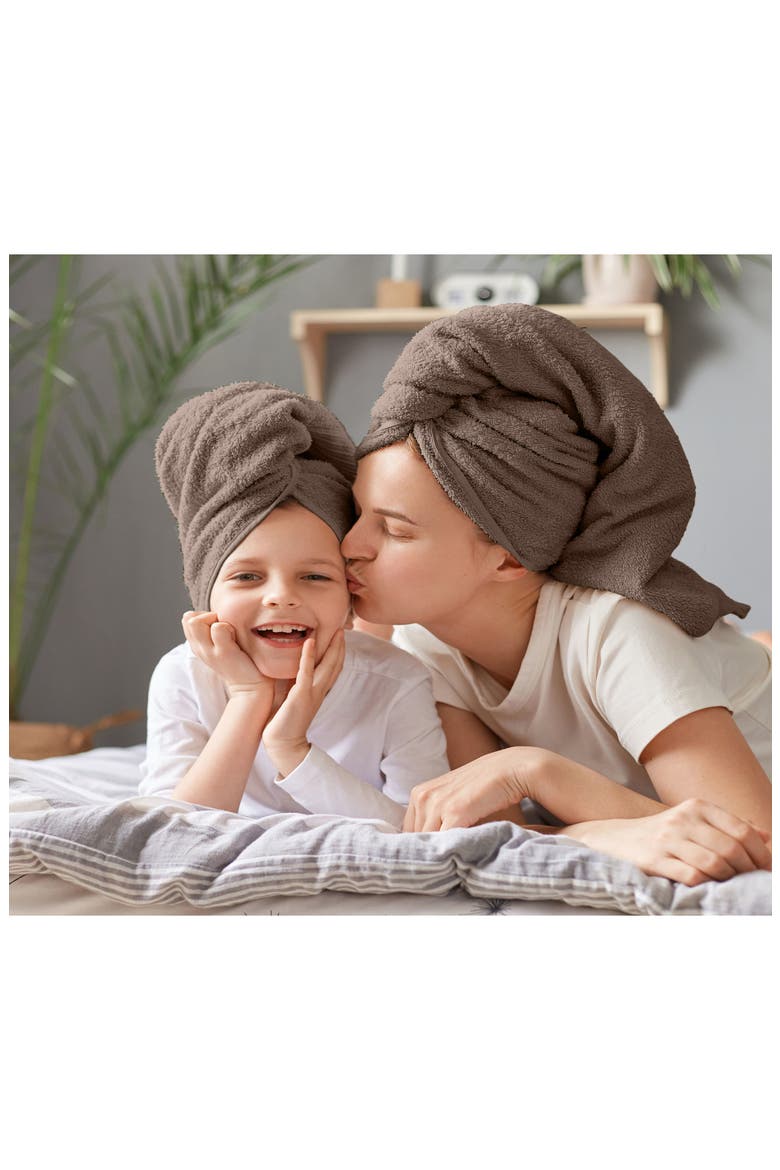 Essentials 6-Piece Cotton Bath Towel Set, Alternate, color, DEMITASSE