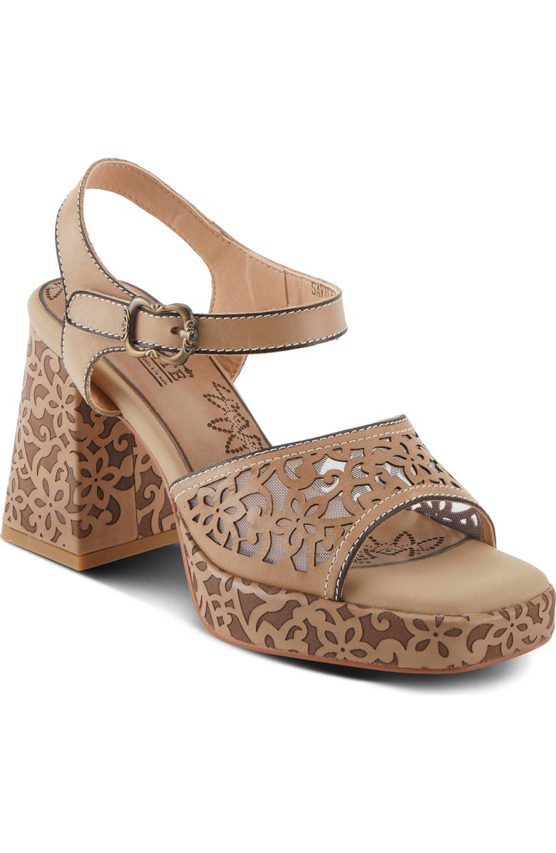 L'Artiste by Spring Step Savychic Square Toe Sandal, Main, color,