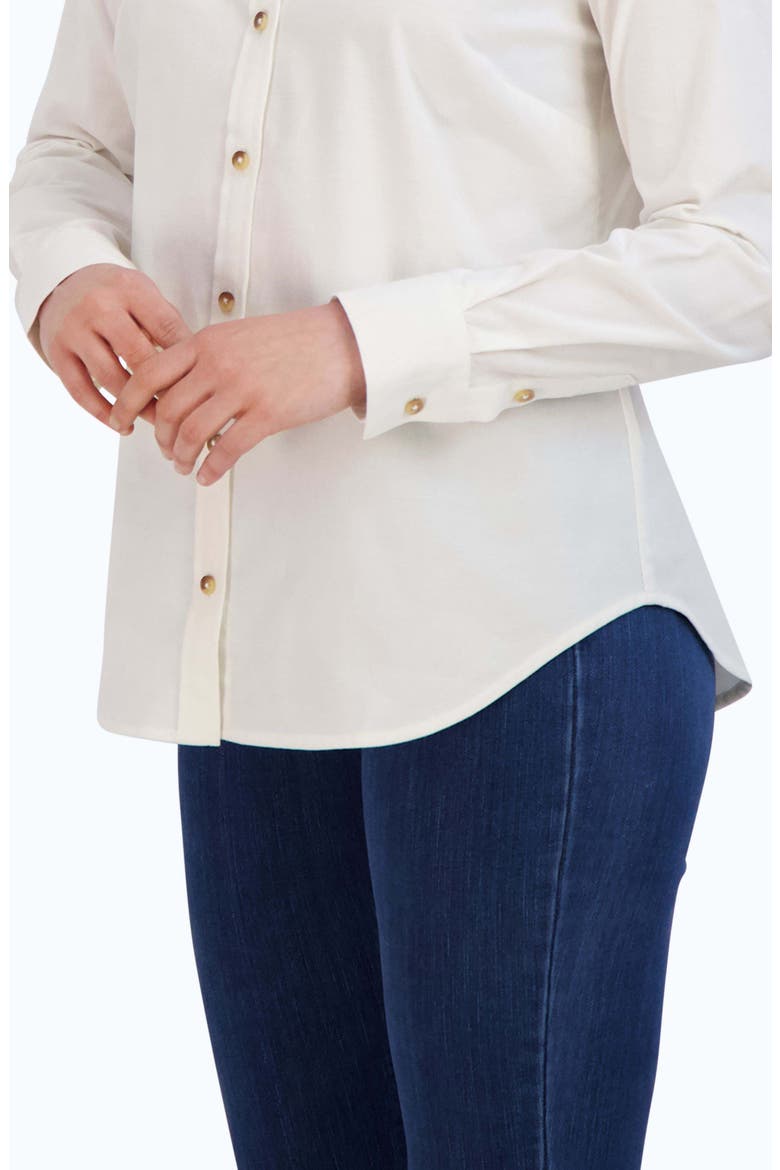 Haven Corduroy Button-Up Shirt, Alternate, color, IVORY