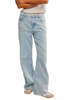 Free People Stride High Waist Wide Leg Jeans
