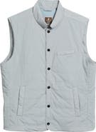 johnnie-O Bauer Quilted Water Resistant Snap-Up Vest