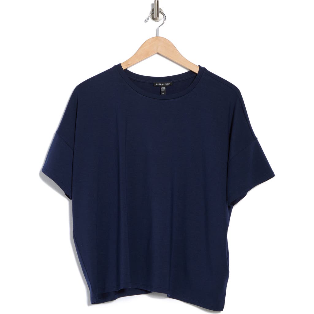 Eileen Fisher Bateau Neck Boxy T-shirt