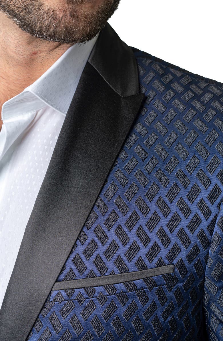 Maceoo Tesla Scotch Blue Sport Coat, Alternate, color, Blue