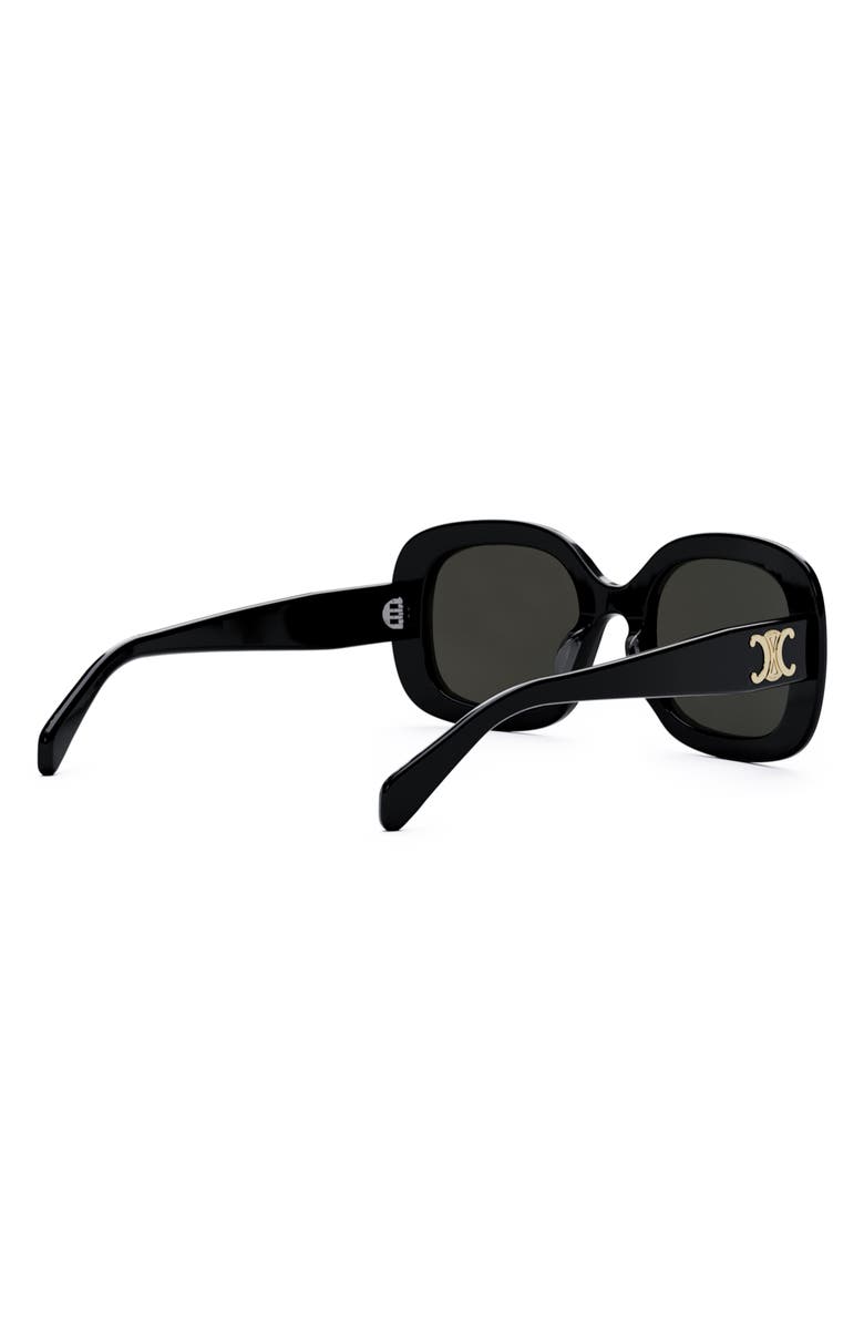CELINE Triomphe 52mm Square Sunglasses, Alternate, color,