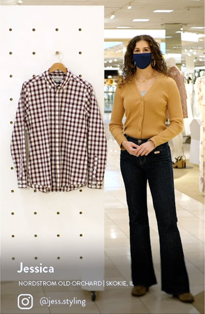 Gingham 25 Tailored Fit Button-Down Shirt, sales video thumbnail