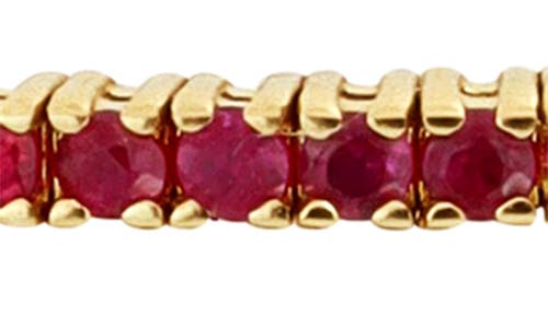 Bony Levy Ruby Flex Tennis Bracelet In 18kyg