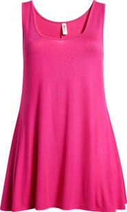24seven Comfort Apparel Jersey Tunic Tank