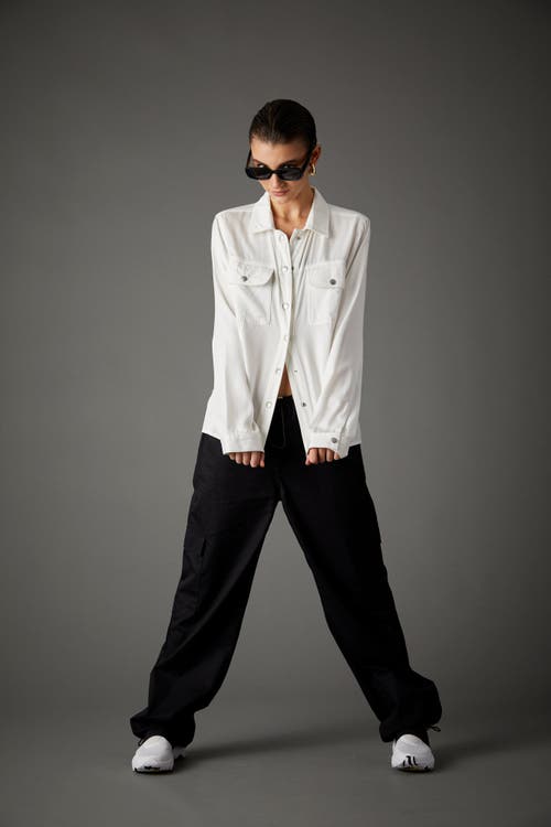 Blue Revival Your Favorite Tencel Shirt In White