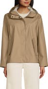 Lands' End Squall Waterproof Rain Slicker Jacket