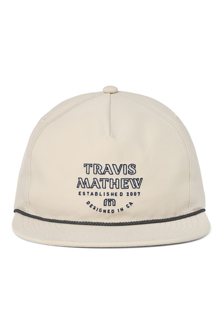 Salted Shore Adjustable Snapback Cap, Alternate, color, ITALIAN SAND