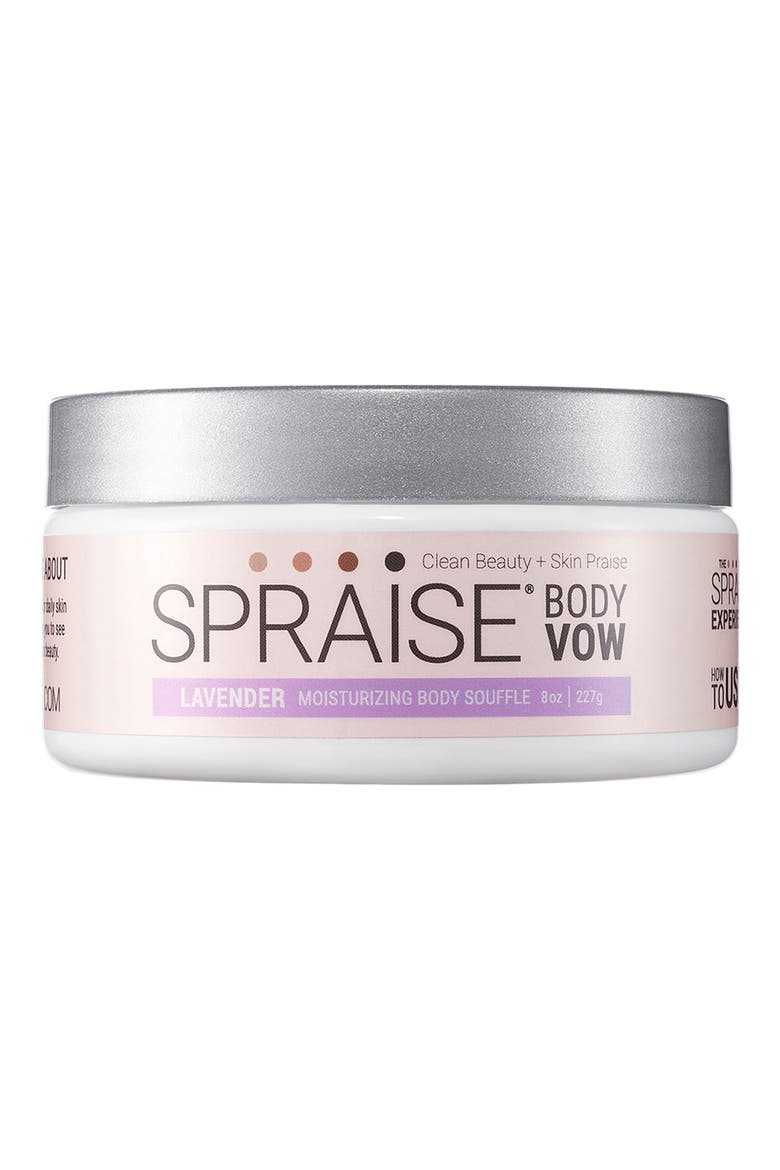 Lavender Body Vow Moisturizing Body Soufflé, Main, color, NO COLOR