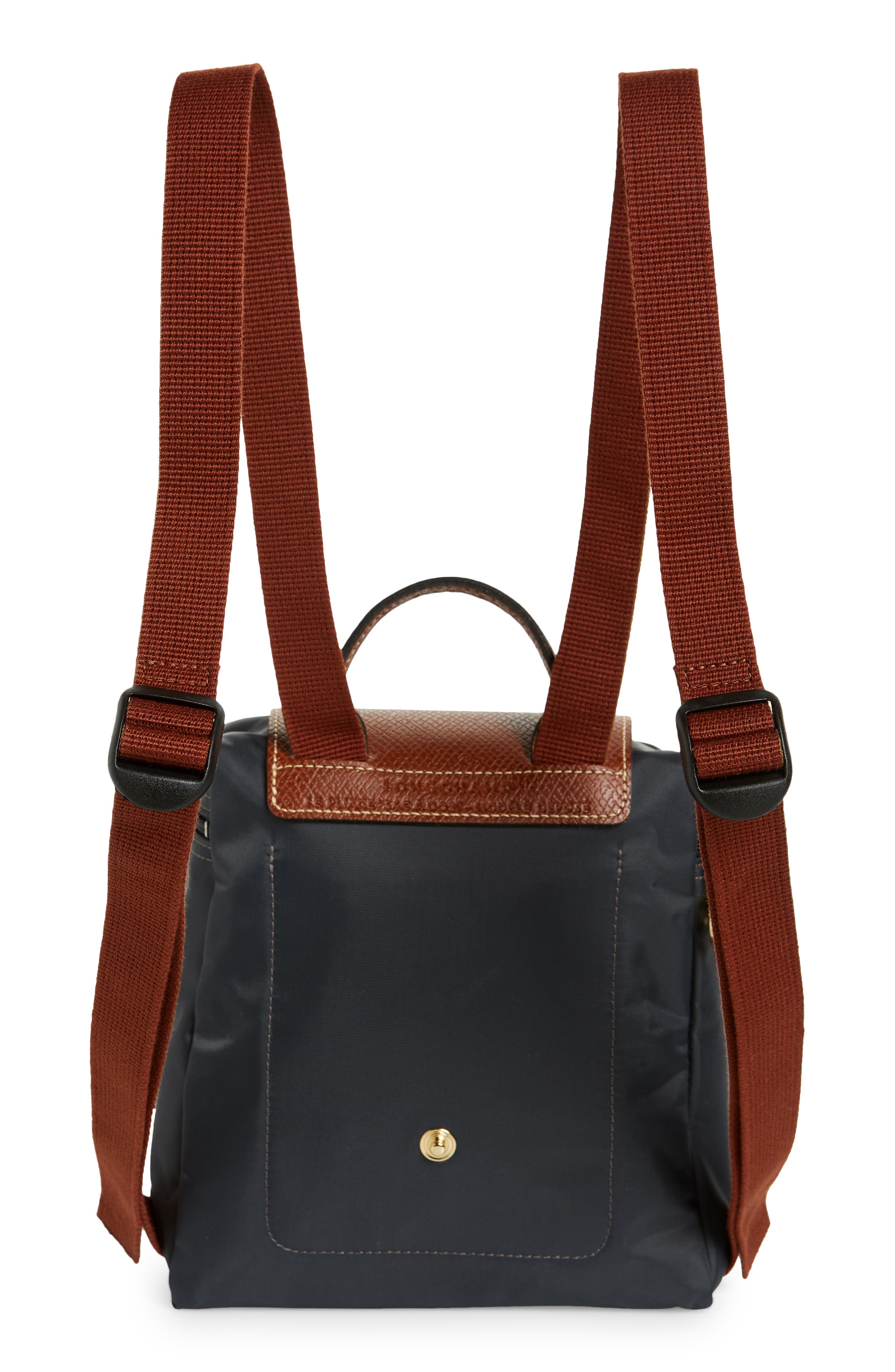 Mini Le Pliage Canvas Backpack, Alternate, color, GUNMETAL