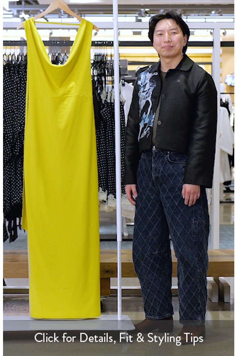 Brullo Draped Column Gown video