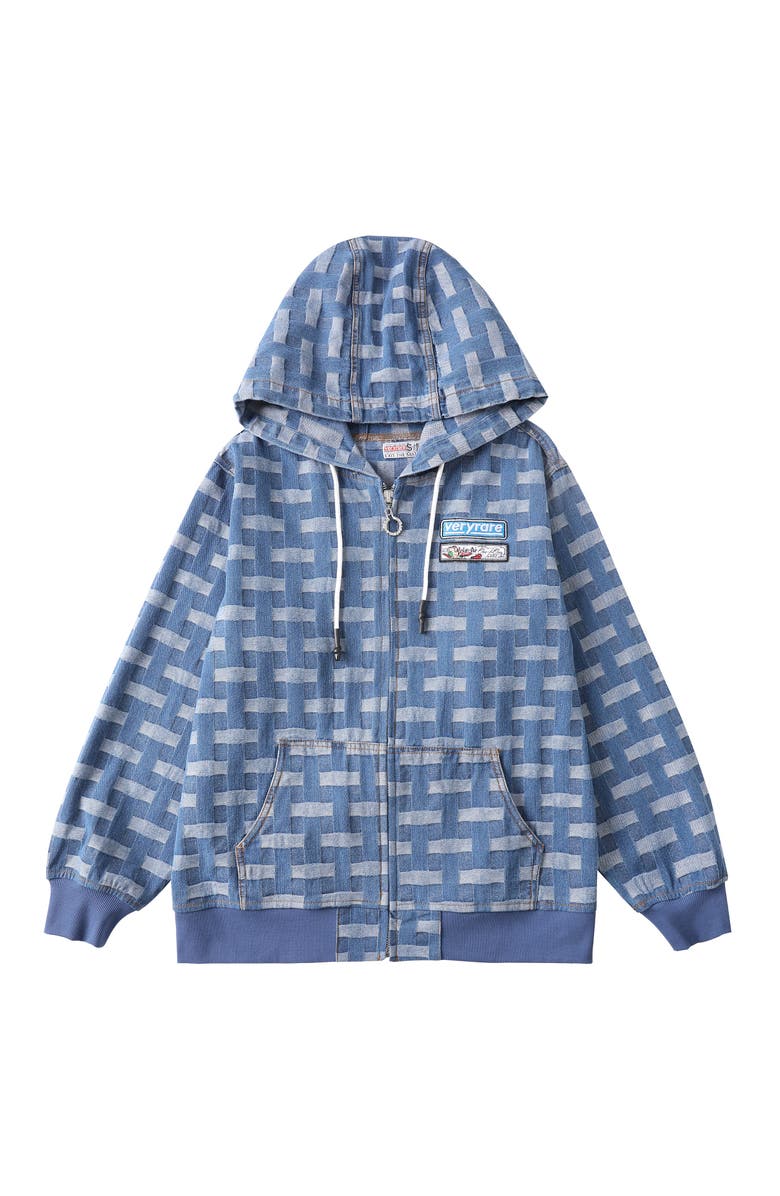 VERYRARE Criss-cross Hoodie, Main, color, Blue