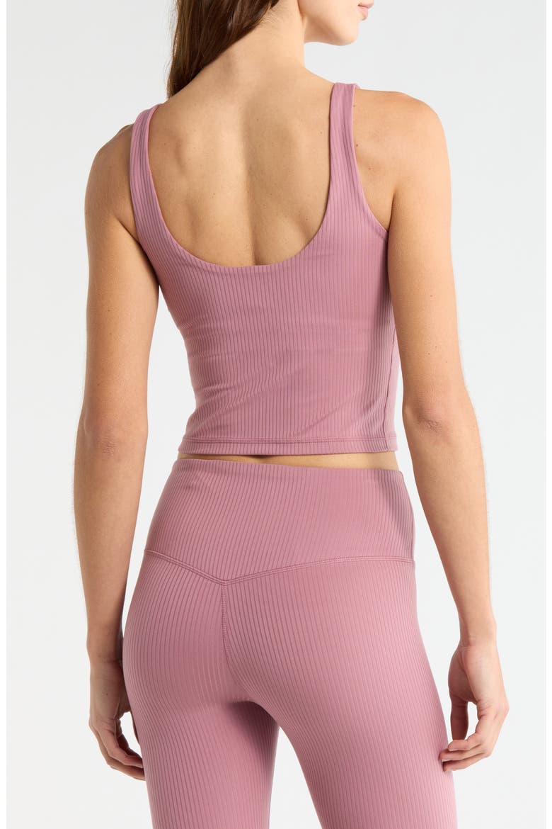 Thrive Rib Bra Tank, Alternate, color, PURPLE WISTFUL