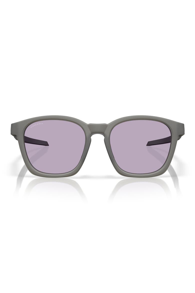 Gender Inclusive Shackle 52mm Square Sunglasses, Main, color, MATTE GREY SMOKE / PRIZM SLATE