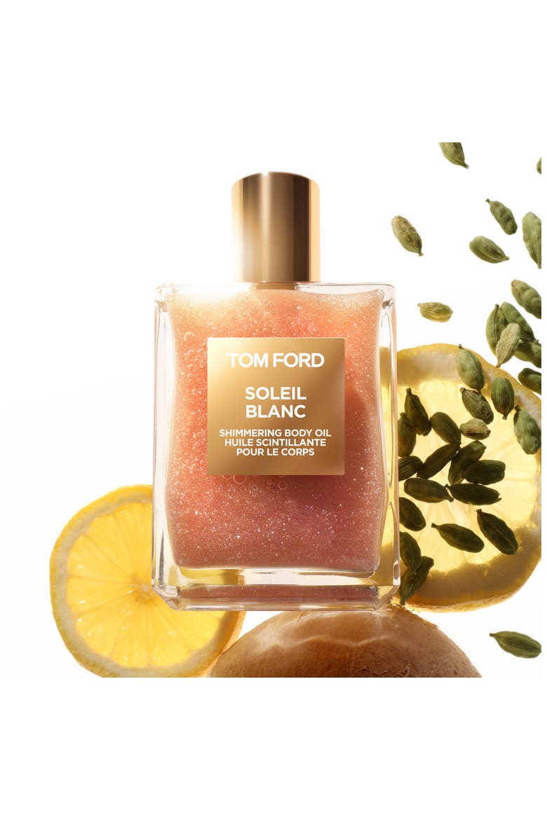 Soleil Blanc Shimmering Body Oil, Alternate, color, ROSE GOLD