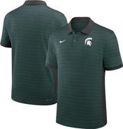 Nike Men's Nike Green Michigan State Spartans 2025 Early Season Coaches Sideline Victory Stripe Performance Polo