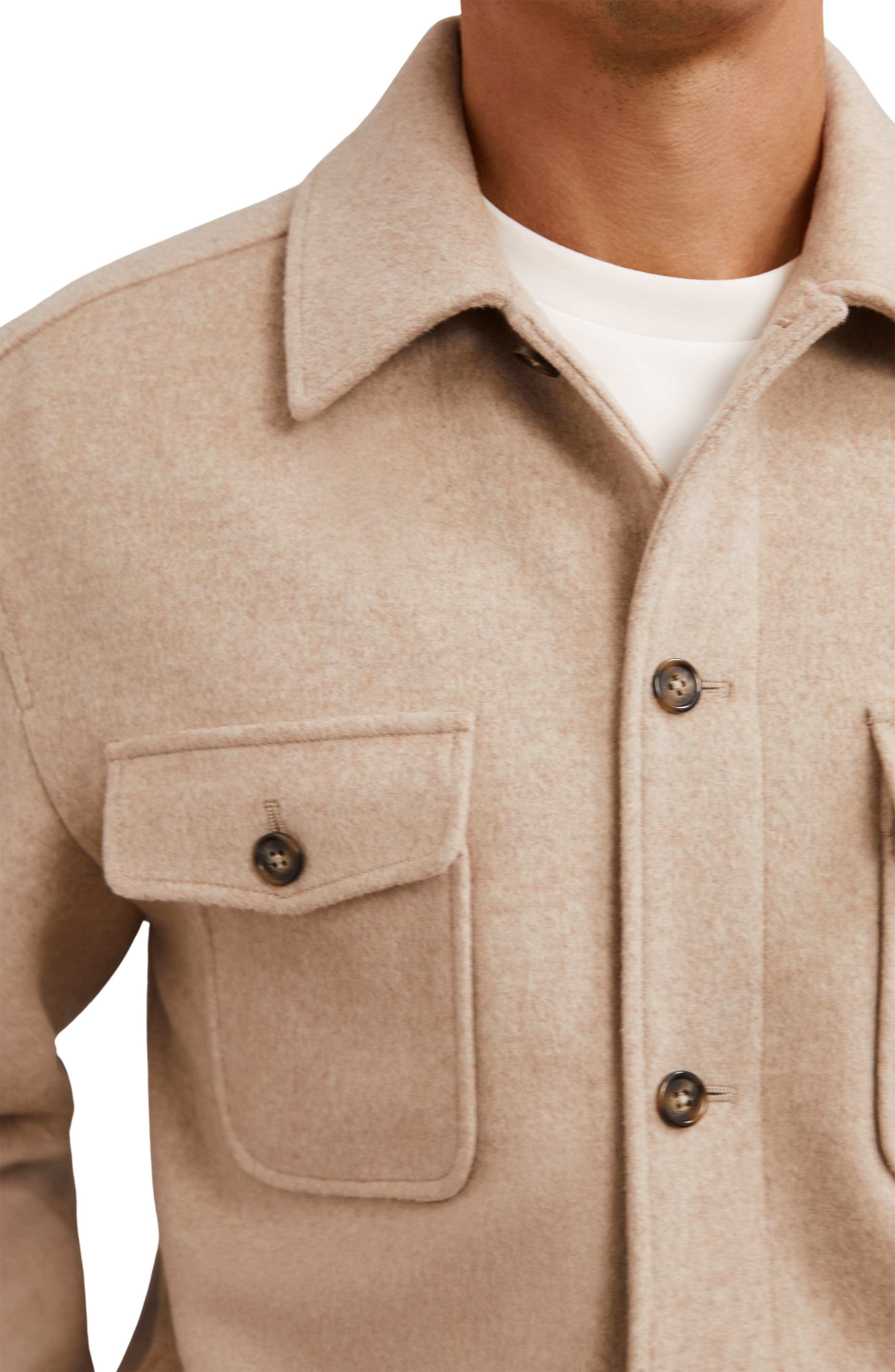 Liam Brushed Button-Up Shirt - image 2