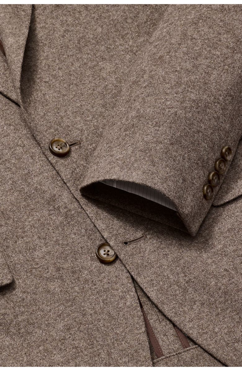 Bonobos Slim Fit Wool Blend Knit Blazer, Alternate, color, 300 Mushroom