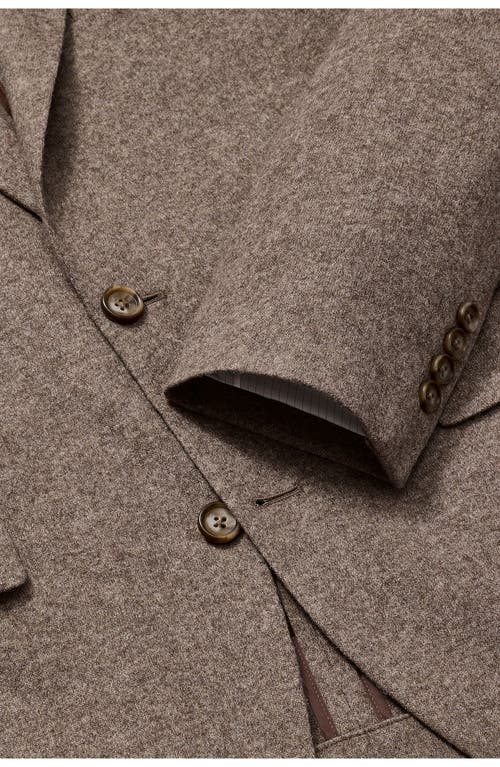 Bonobos Slim Fit Wool Blend Knit Blazer In Burgundy