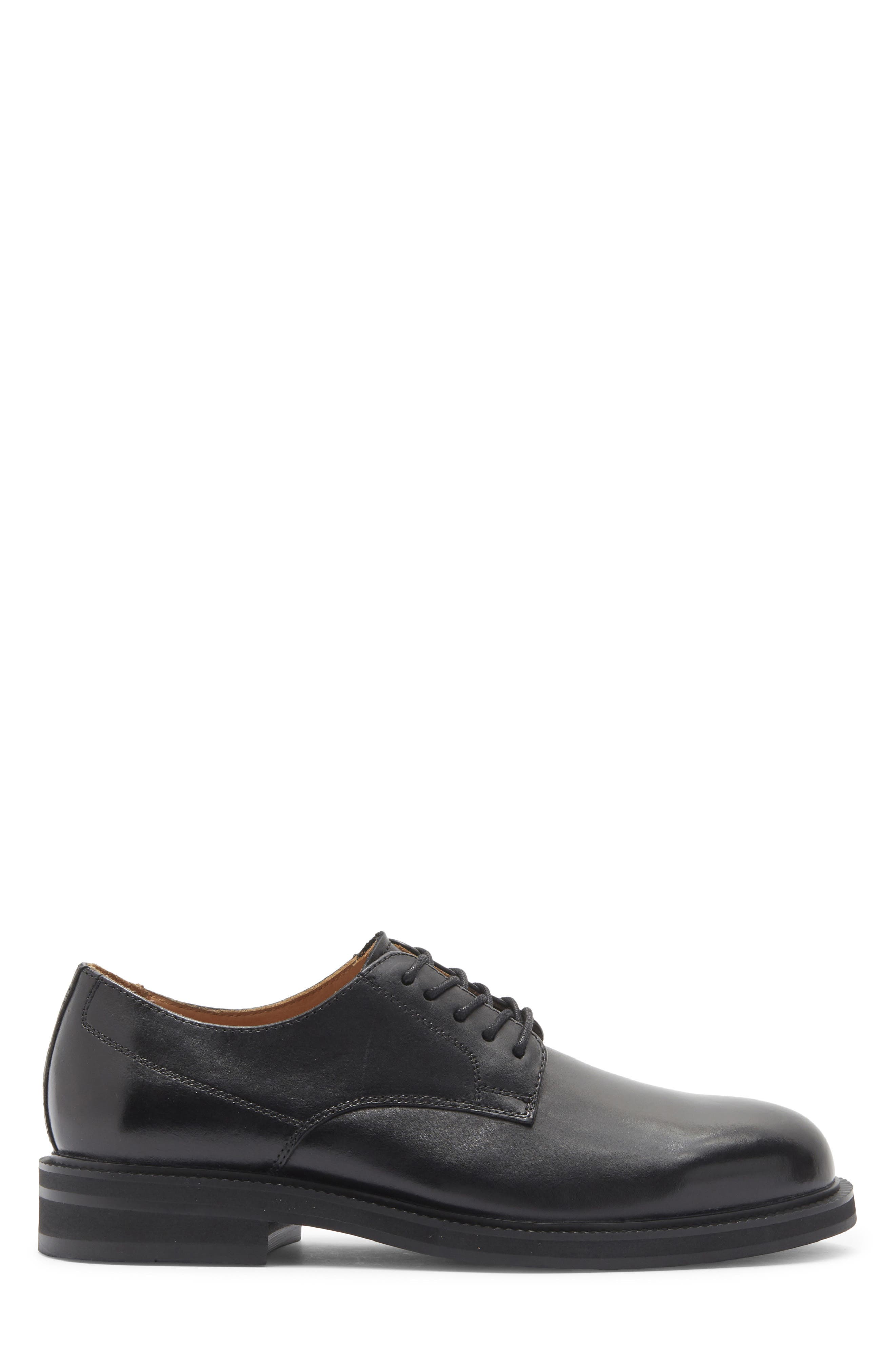 Bowery Lace-Up Derby, Alternate, color, BLACK