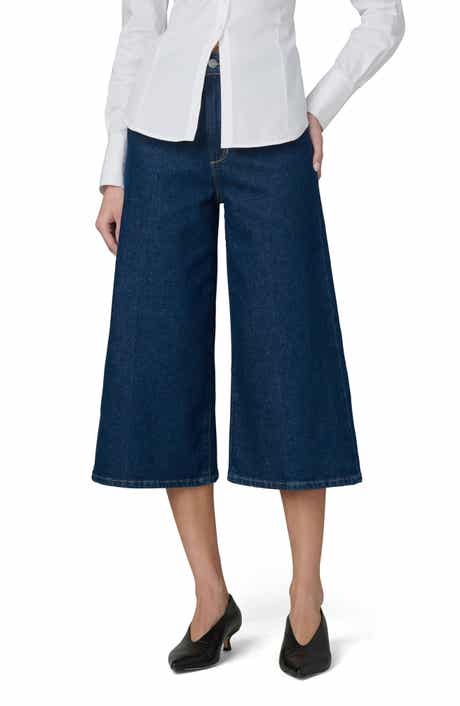 Joe's The Culotte High Waist Crop Wide Leg Jeans