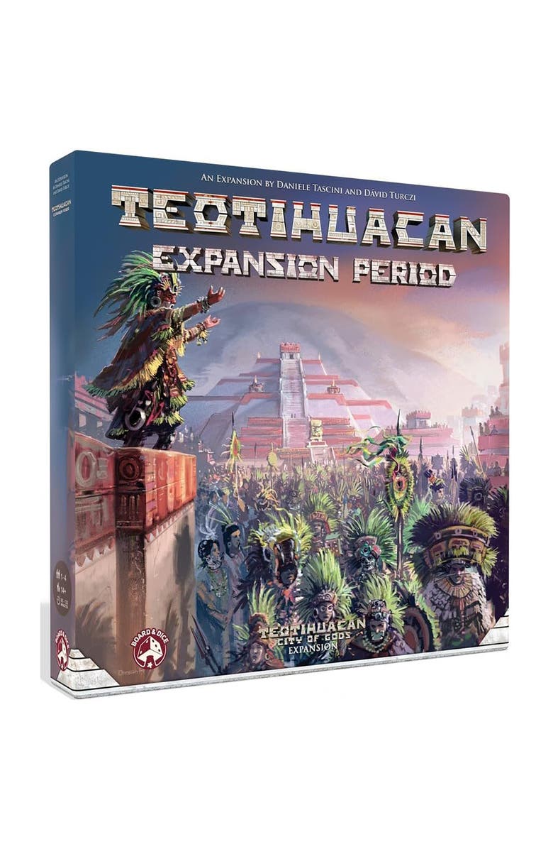 Board and Dice NMR Distribution Board and Dice Teotihuacan Expansion Period, Main, color, 