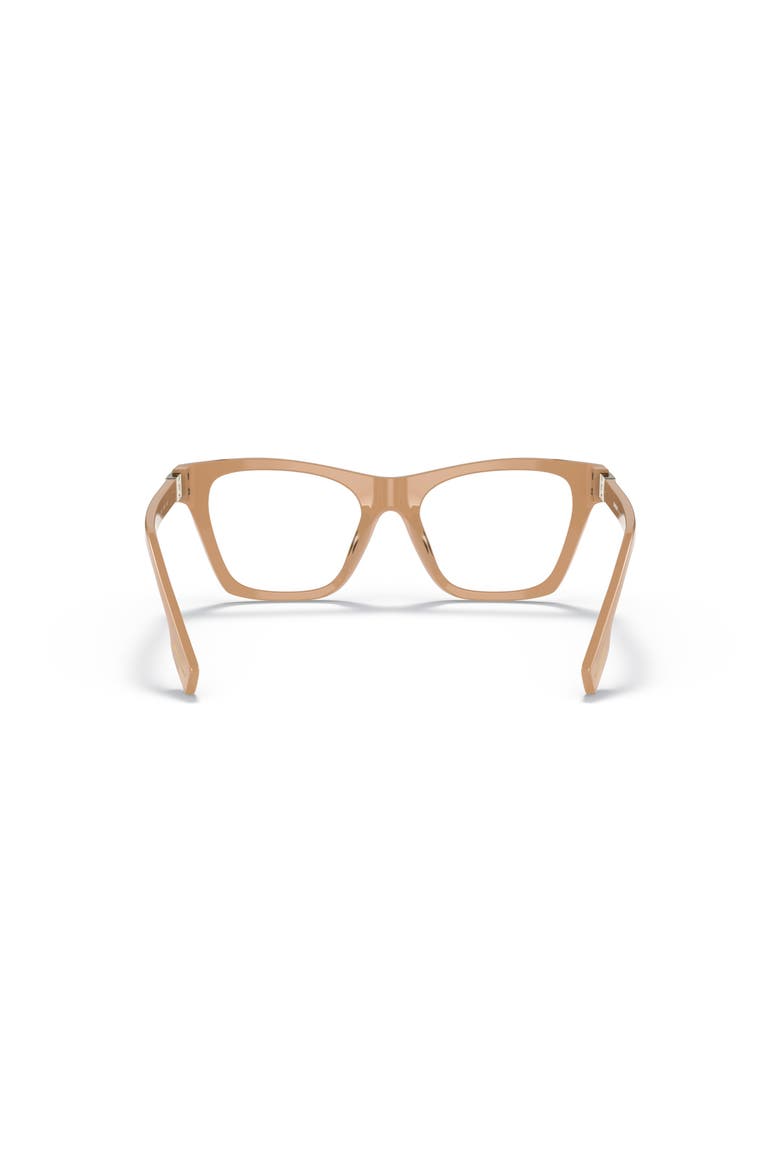 50mm Square optical glasses, Alternate, color, Beige