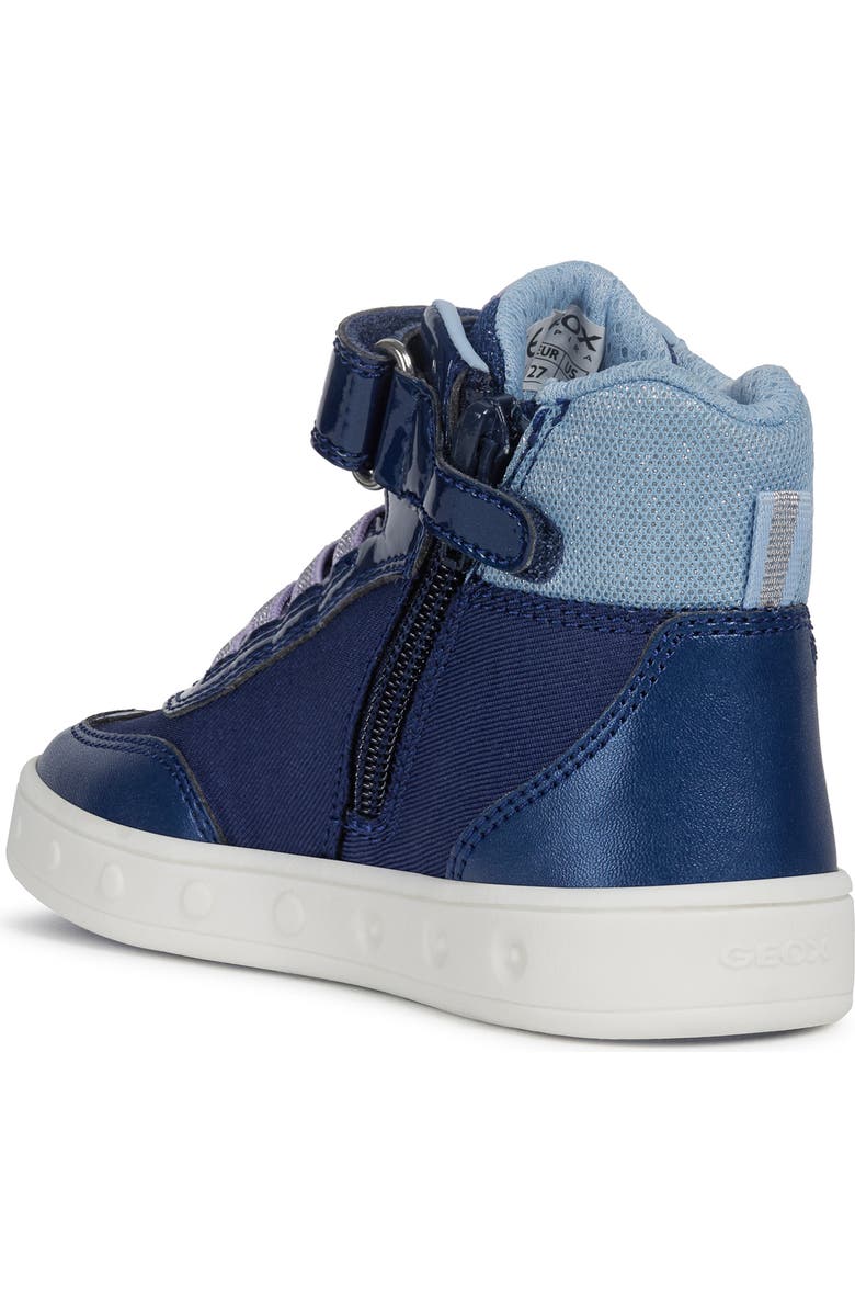 Geox x Disney Skylin 6 Frozen High Top Sneaker, Alternate, color,