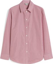 MM by Max Mara Panfilo Stripe Button-Up Shirt