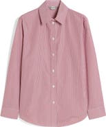 MM by Max Mara Panfilo Stripe Button-Up Shirt