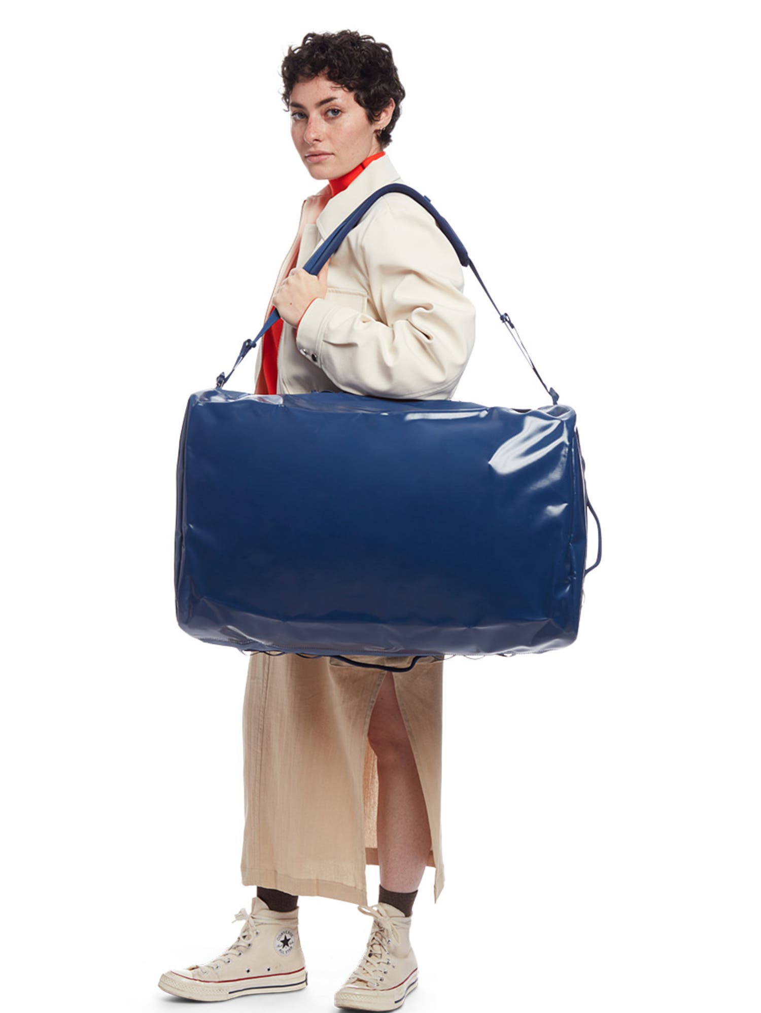 Baboon to the Moon Go-Bag Duffle Big 60L, Alternate, color, Navy
