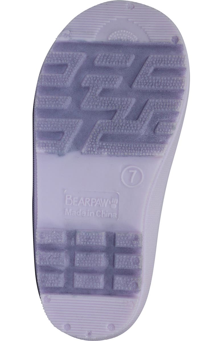 BEARPAW Kids' Shortie Rain Boot, Alternate, color, Purple