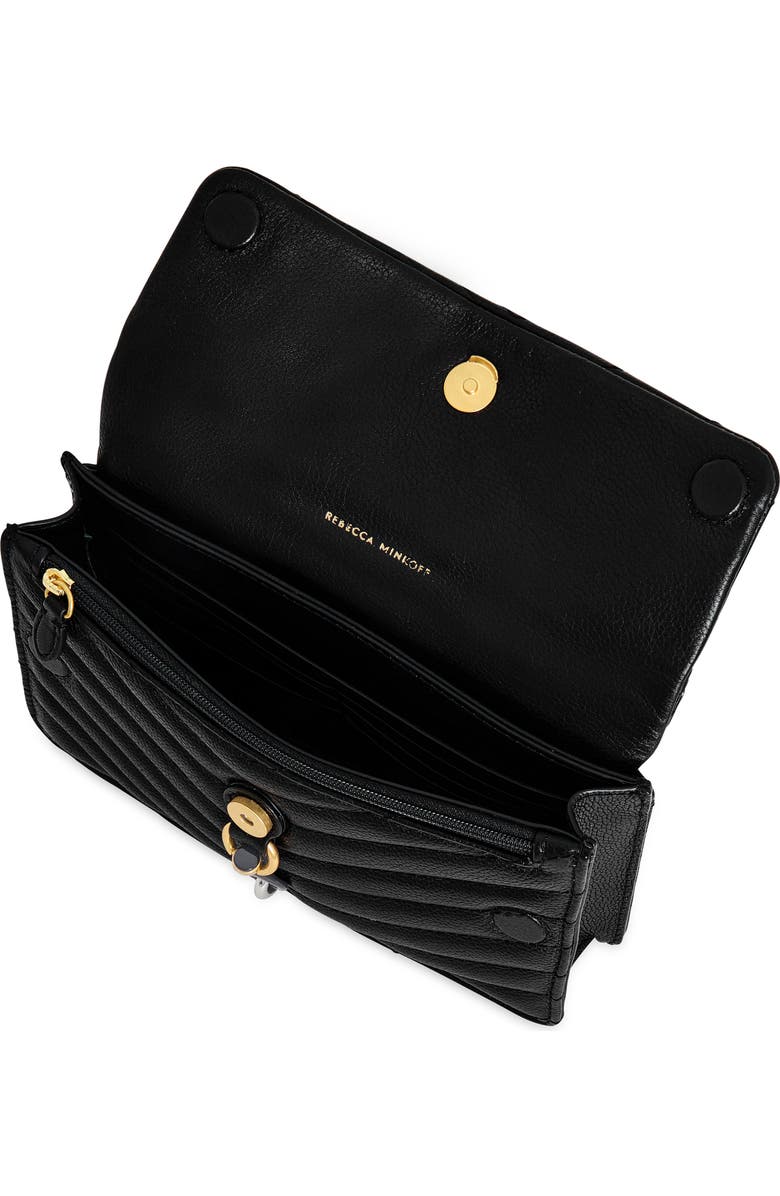 Rebecca Minkoff Mini Edie Quilted Leather Crossbody Bag, Alternate, color,