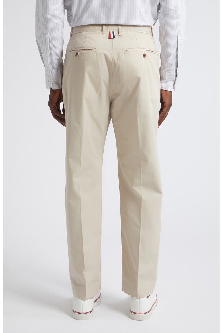 Tapered Cotton Chino Pants, Alternate, color, BEIGE