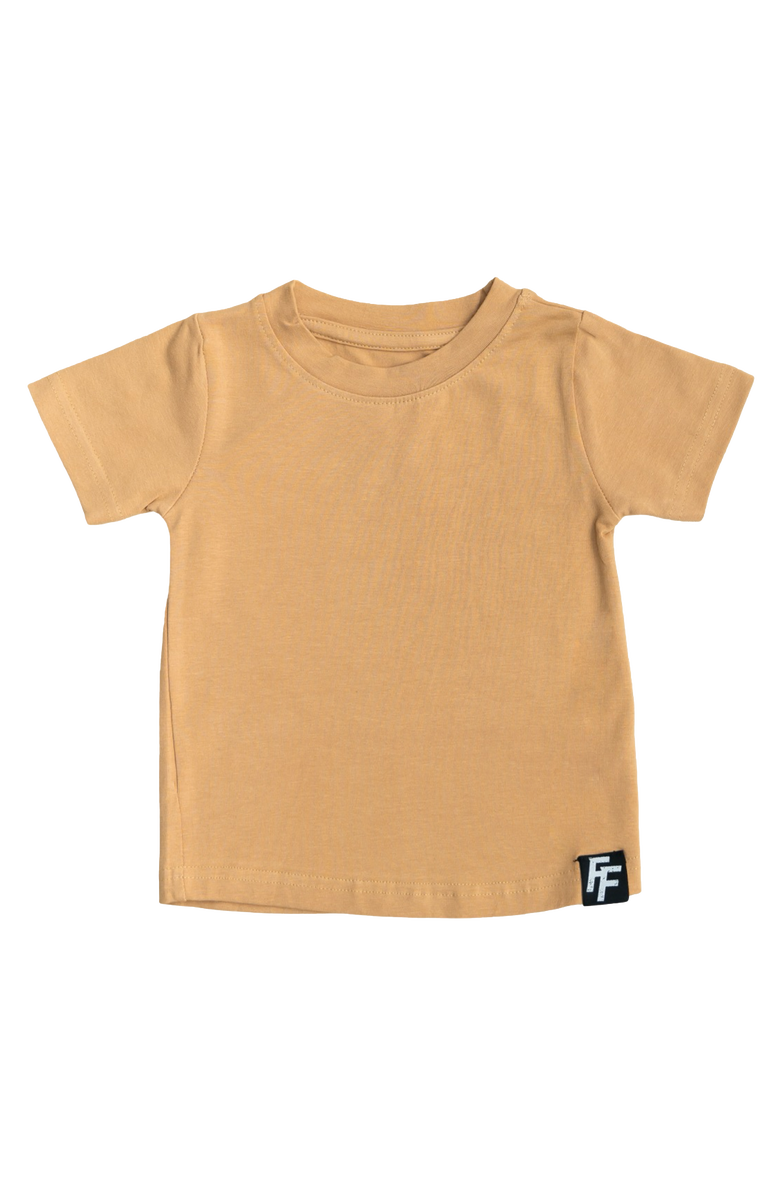 Laree + Co Basic Kids Tee, Main, color, Honey