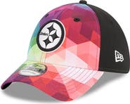 New Era Men's New Era Pink Pittsburgh Steelers 2023 NFL Crucial Catch 39THIRTY Flex Hat