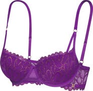 SAVAGE X FENTY Not Sorry Lightly Lined Lace Balconette Bra