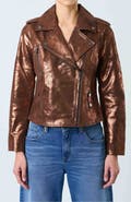 Velez Leather Biker Jacket for Women