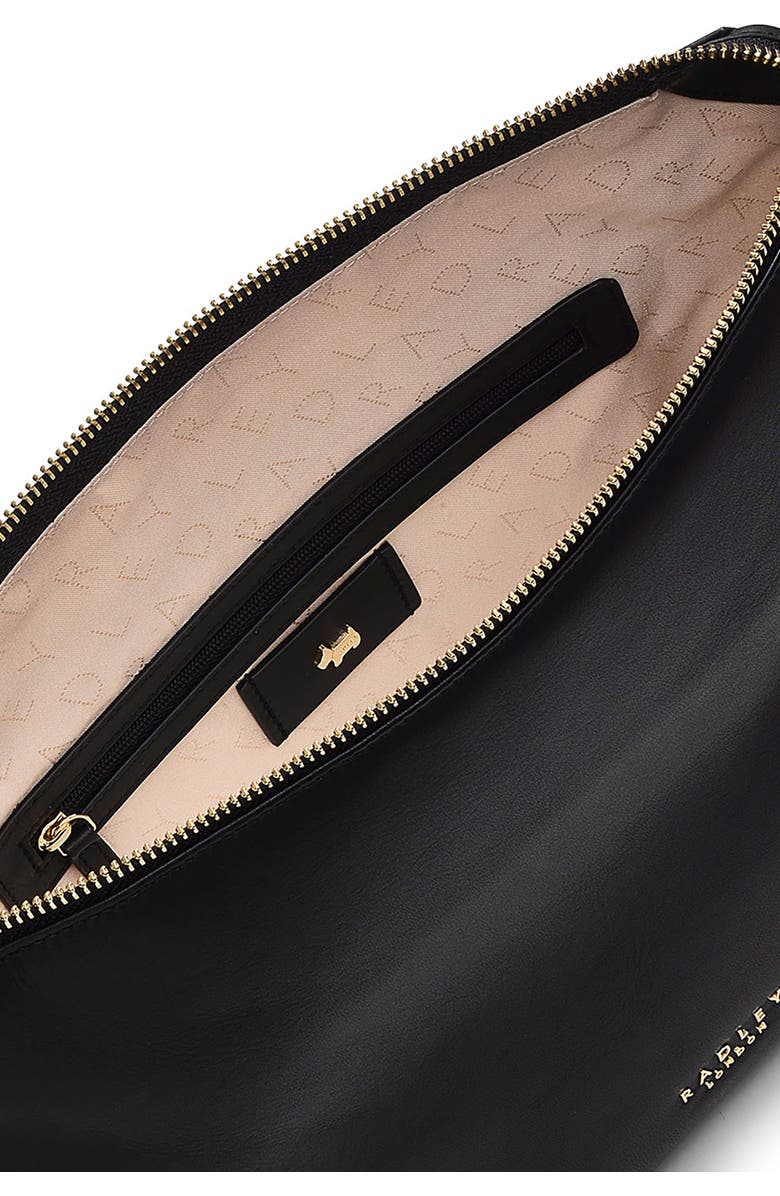 Radley Warnham Court Medium Zip Top Shoulder Bag, Alternate, color, Black