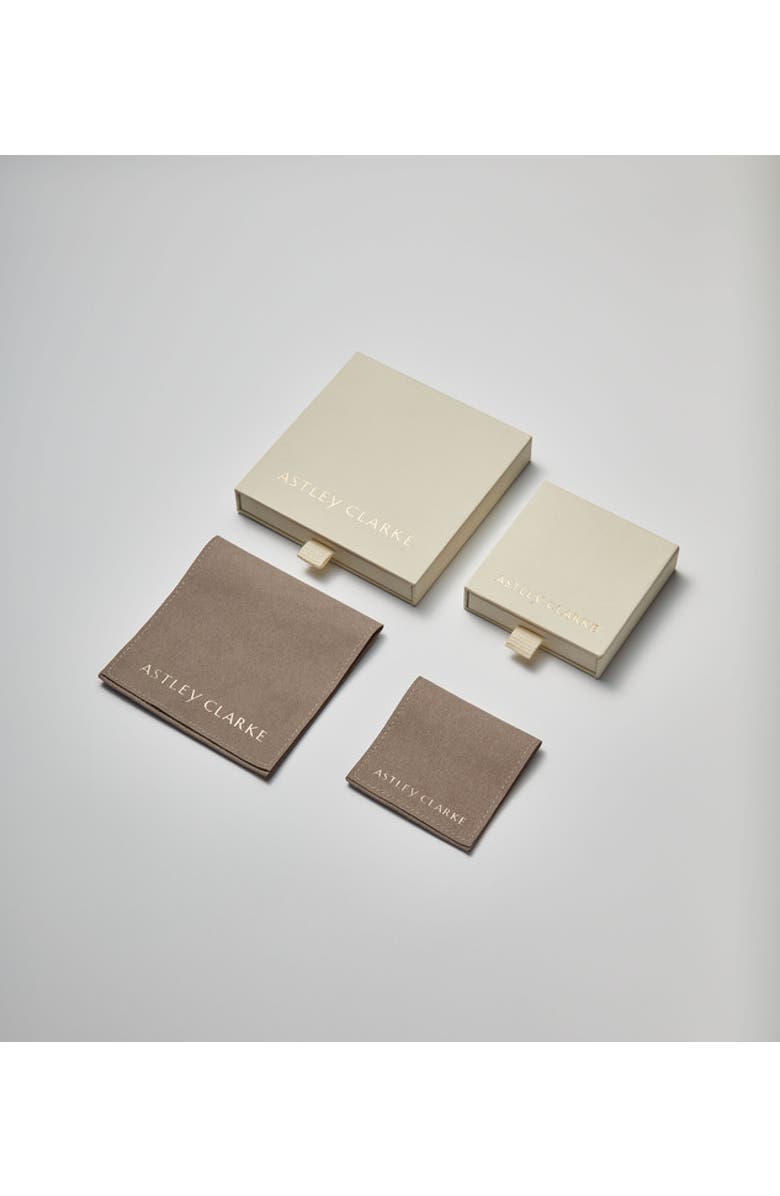 Astley Clarke Gold Stilla Mother of Pearl Huggie Earrings, Alternate, color, Mother Of Pearl